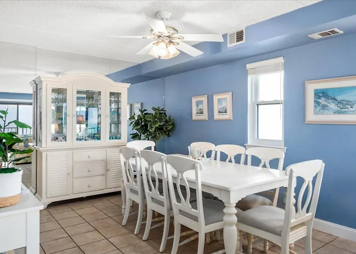 3 Bedroom, 2 Bath Ocean Front Unit In The Capri Ocean City