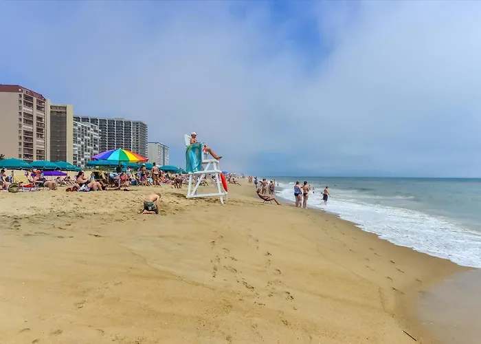 3 Bedroom, 2 Bath Ocean Front Unit In The Capri Ocean City