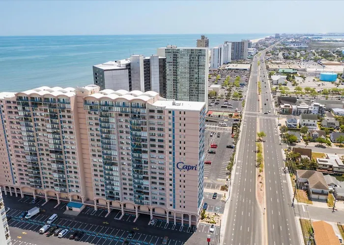 3 Bedroom, 2 Bath Ocean Front Unit In The Capri Ocean City